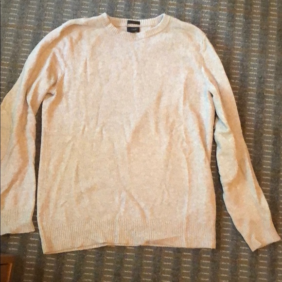 Wool grey J. Crew sweater - Picture 1 of 2